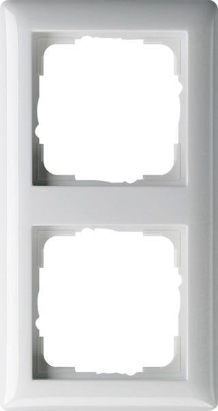 Gira Abdeckrahmen 2f Gira Standard 55 Reinweiß