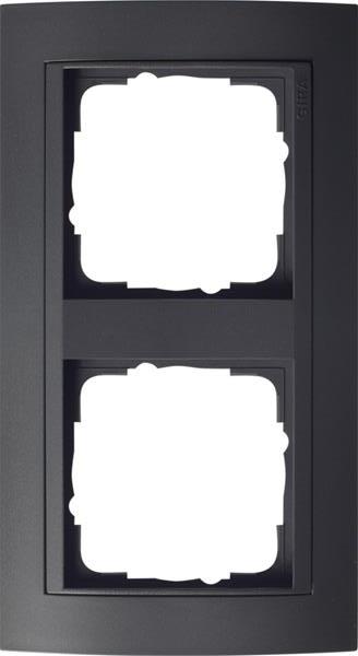 Gira Abdeckrahmen 2f Zwischenrahmen AN Gira Event Anthrazit