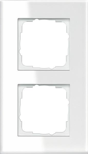 Gira Abdeckrahmen 2f Gira Esprit G Weiß