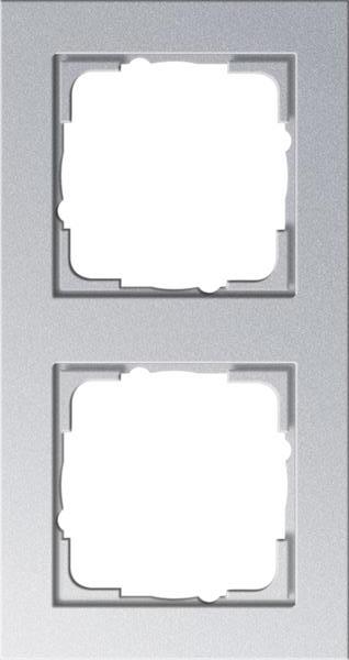 Gira Abdeckrahmen 2f Gira E2 F Alu