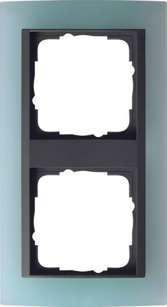 Gira Abdeckrahmen 2f Zwischenrahmen AN Gira Event Opak Mint
