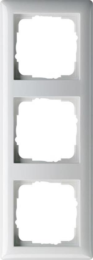 Gira Abdeckrahmen 3f Gira Standard 55 Reinweiß