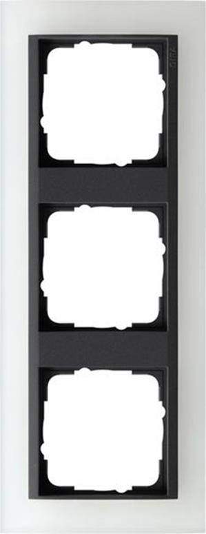 Gira Abdeckrahmen 3f Zwischenrahmen AN Gira Event Opak Weiß