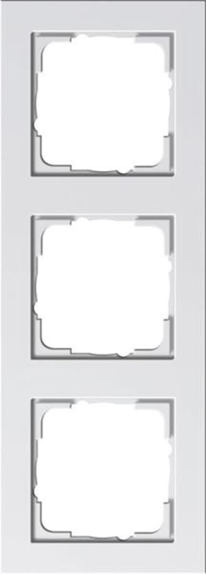 Gira Abdeckrahmen 3f Gira E2 Reinweiß