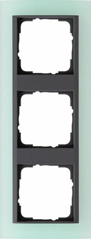 Gira Abdeckrahmen 3f Zwischenrahmen AN Gira Event Opak Mint