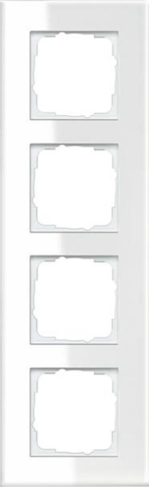 Gira Abdeckrahmen 4f Gira Esprit G Weiß