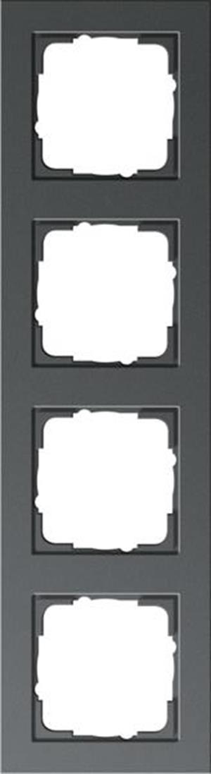 Gira Abdeckrahmen 4f Gira E2 Anthrazit