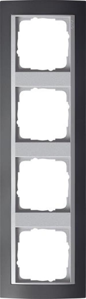 Gira Abdeckrahmen 4f Zwischenrahmen F Alu Gira Event Anthrazit