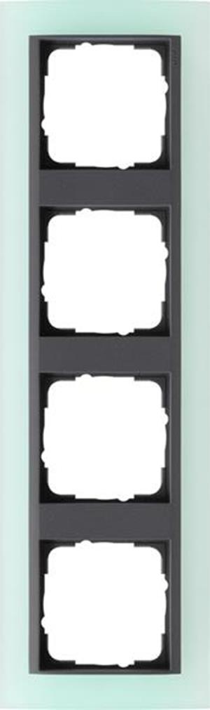 Gira Abdeckrahmen 4f Zwischenrahmen AN Gira Event Opak Mint