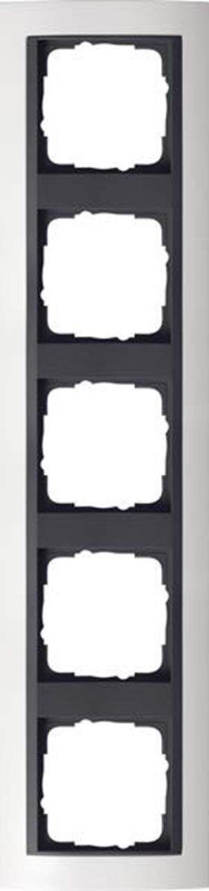Gira Abdeckrahmen 5f Zwischenrahmen AN Gira Event Reinweiß m