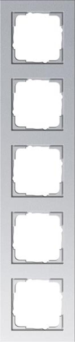 Gira Abdeckrahmen 5f Gira E2 F Alu