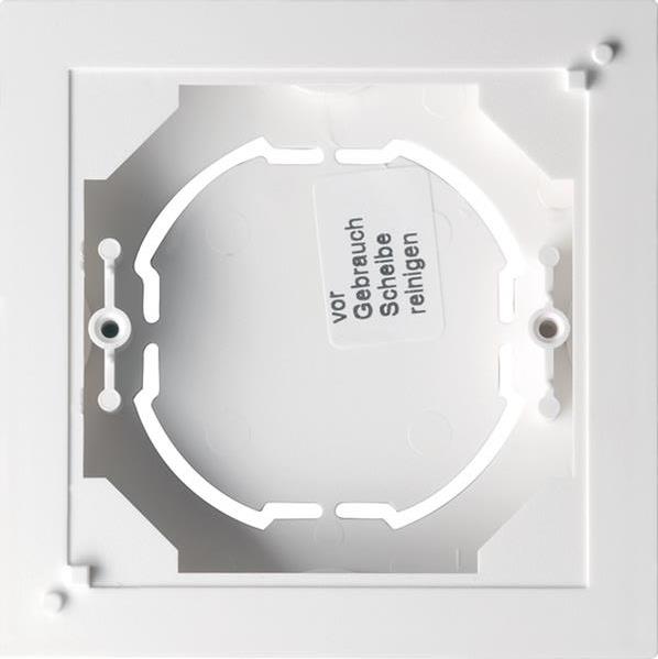 Gira Aufputz-Gehäuse 1f flach  Gira Standard 55 Reinweiß