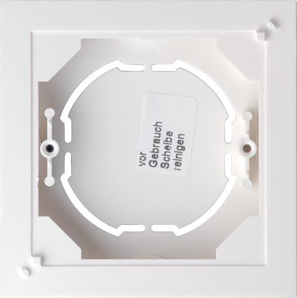 Gira Aufputz-Gehäuse 1f flach  Gira Standard 55 Reinweiß m