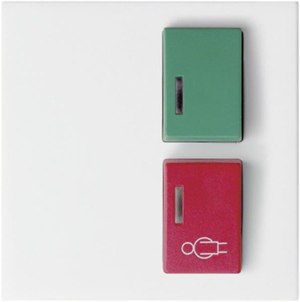 Gira Abdeckung Ackermann 73120 A System 55 Reinweiß