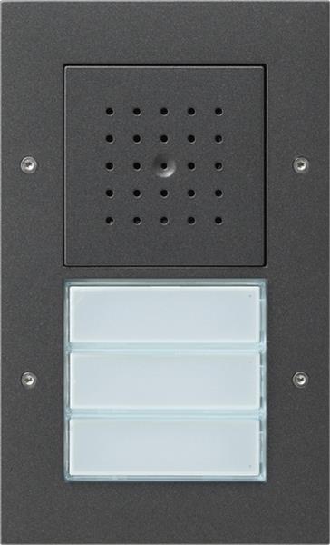 Gira Türstation Aufputz 3f Türsprechanlage Anthrazit