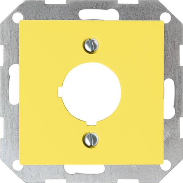 Gira Abdeckung Tragring Taster Ø 22,5 mm System 55 Gelb