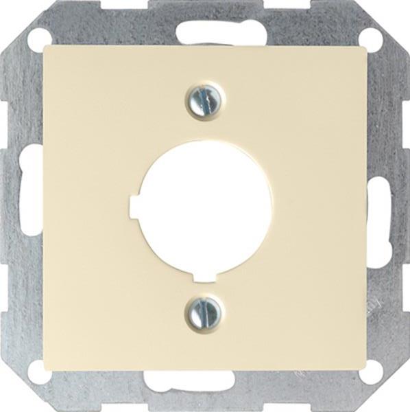 Gira Abdeckung Tragring Geräte Ø 22,5 mm System 55 Cremeweiß
