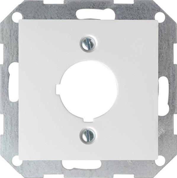 Gira Abdeckung Tragring Geräte Ø 22,5 mm System 55 Reinweiß