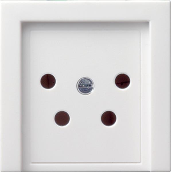 Gira Abdeckung KPN-Anschlussdose 4-p System 55 Reinweiß m