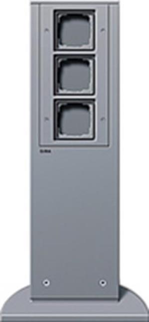 Gira E-Säule 3x Leereinheit 491 mm  Gira Energiesäule F Alu