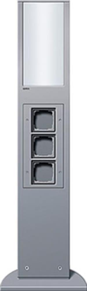 Gira E-Säule Licht + 3x Leereinheit 769 mm  Gira Energiesäule F Alu