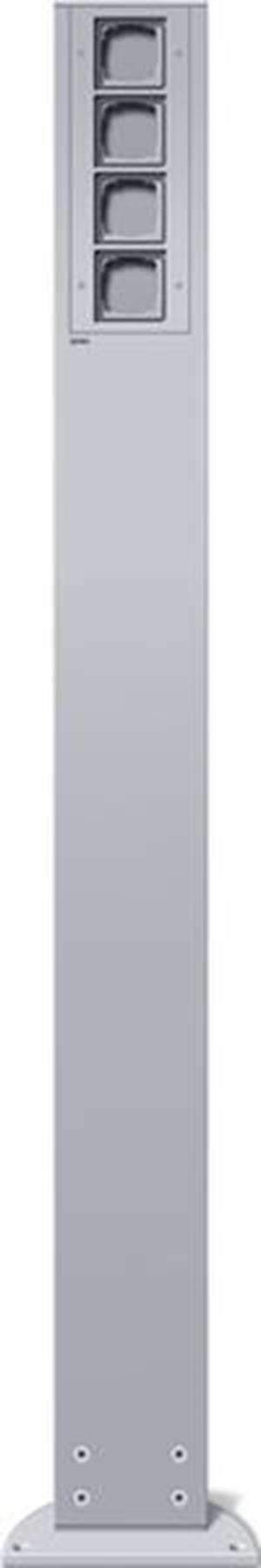 Gira E-Säule 4x Leereinheit 1400 mm  Gira Energiesäule F Alu