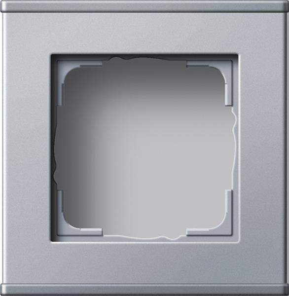 Gira Profil 1f senkr. + waager. Profil 55 Aluminium