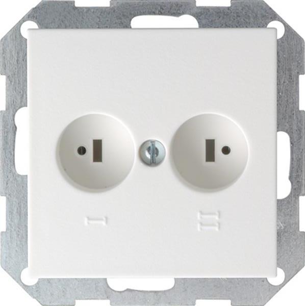 Gira Stereolautsprecher-Steckdose System 55 Reinweiß m