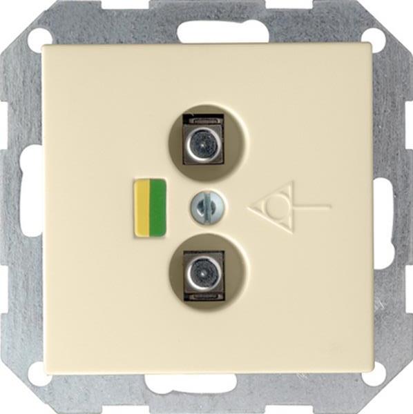 Gira Potenzialausgleich-Dose 2f System 55 Cremeweiß