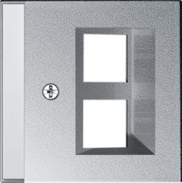 Gira Abdeckung 30° + BSF f. Tragring MJ 2f System 55 F Alu