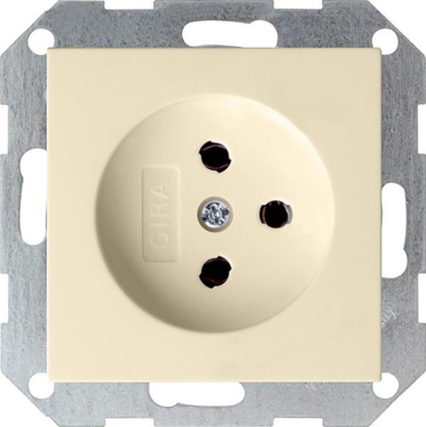 Gira HNA-Steckdose 10 A System 55 Cremeweiß