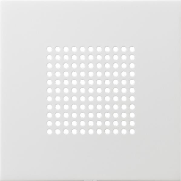 Gira Abdeckung Lautsprecher Flächenschalter Reinweiß