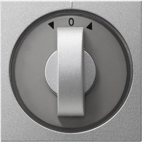 Gira Abdeckung Knebel Zeitsch. + Jalousie System 55 F Alu