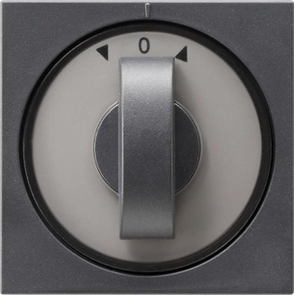 Gira Abdeckung Knebel Zeitsch. + Jalousie System 55 Anthrazit