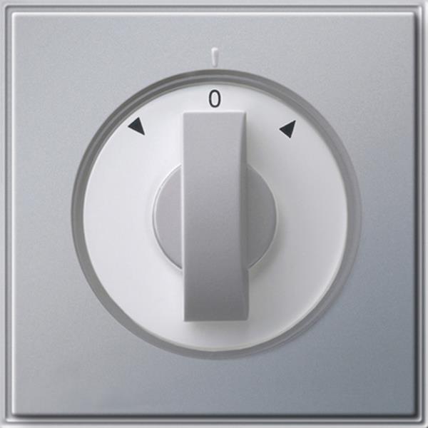 Gira Abdeckung Knebel Zeitsch. + Jalousie Gira TX_44 (WG UP) F Alu