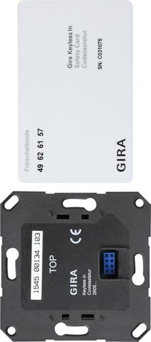 Gira Eins. Codetastatur Gira Keyless In