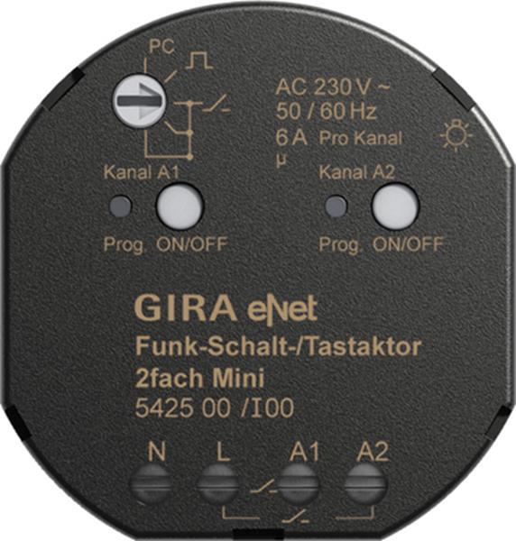 Gira Funk Schalt-/Tastaktor 2f Mini  Gira eNet