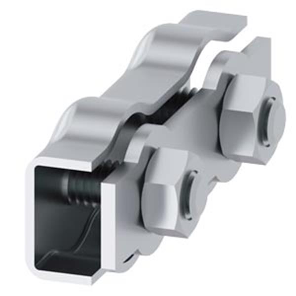 Siemens Seilklemme, duplex, 4 mm, Verpackung im Set (4 Stück)