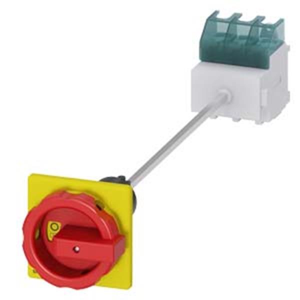 Siemens SENTRON, Lasttrennschalter 3LD, Not-Aus-Schalter, 3-polig, Iu: 63 A