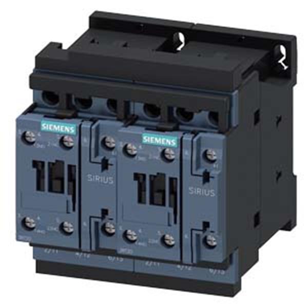 Siemens Wendekombination AC-3, 4 kW/400 V, AC 110 V 50Hz/120V 60Hz, 3-polig, S0