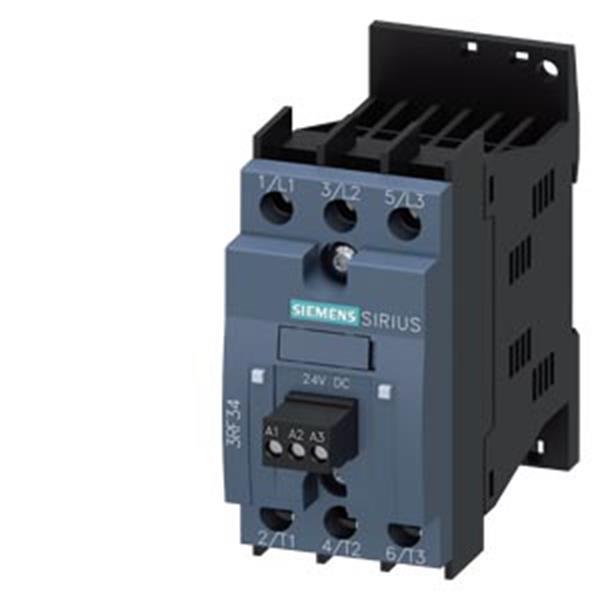 Halbleiterschütz 3RF3, 3-ph. AC53 3,8A 48-480V/24V DC