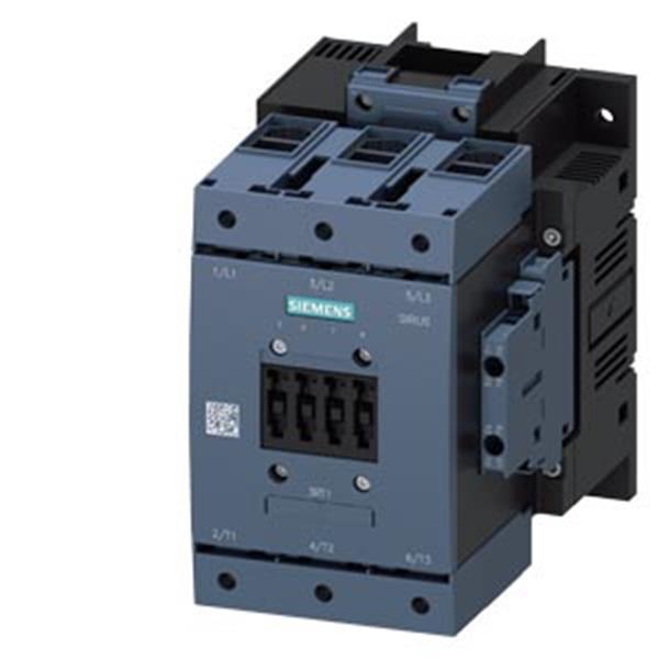 Siemens Schütz,AC-3e,150A/75kW/400V,3-polig,AC/DC23-26V,2S+2Ö,Rahmenklemme/Feder