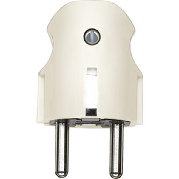 Merten SCHUKO-Stecker, weiß