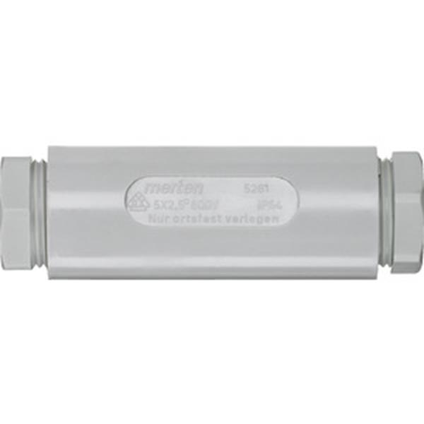 Merten Kabelverbindungsmuffe, 5 x 2,5 mm2, grau