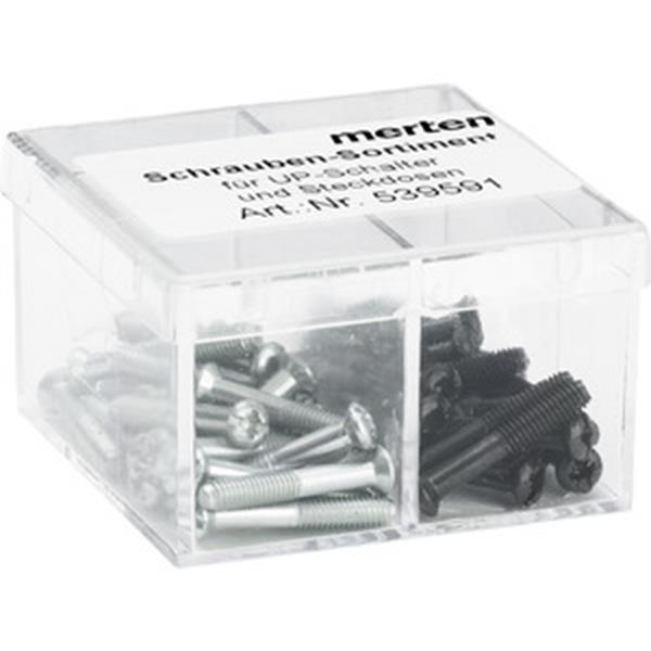 Merten Schraubensortiment in Kunststoffbox