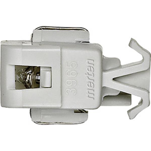 Merten Glimmlampenanhänger mit integrierter Lampe, grau