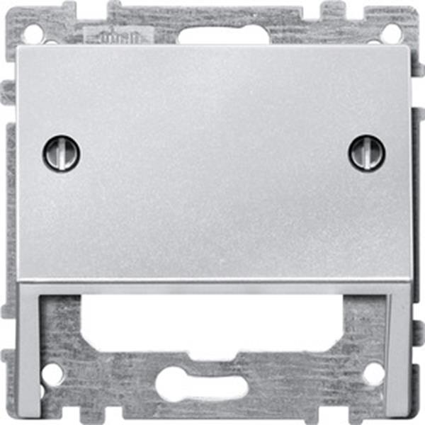 Merten Schrägauslass, aluminium, System M