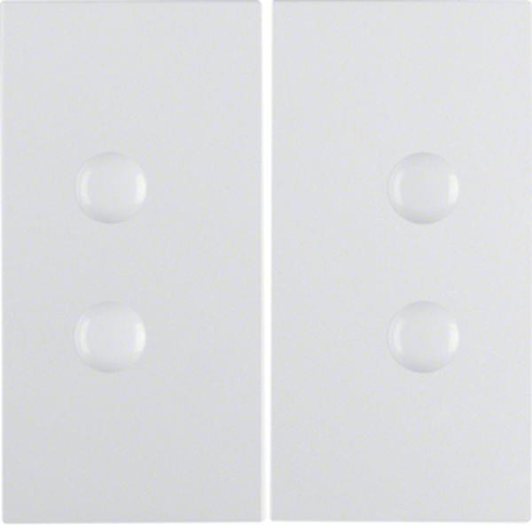 Berker Wippe anschr. S.1/B.3/B.7 polarweiß mat