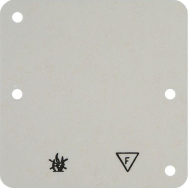 Berker Bodenplatte für AP-Rahmen 1fach