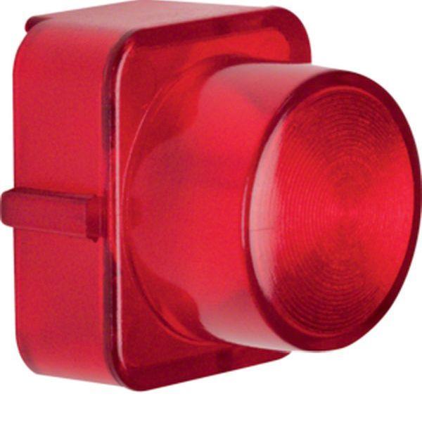 Berker Haube f Lichts E10 rot transparent